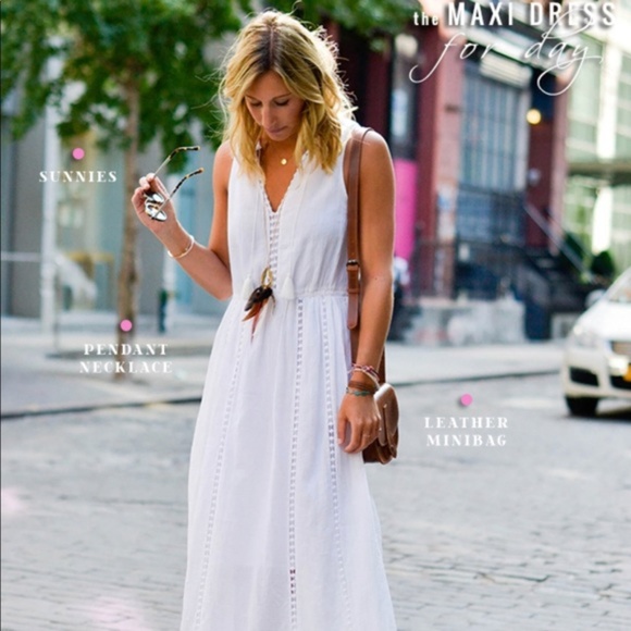 Madewell Dresses & Skirts - MADEWELL Piazza Maxi Dress Bohemian Ivory {HH51}